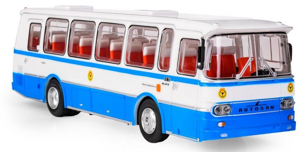 Autobus Autosan, blau, Modell im Maßstab 1:43 - Daffi Produktbild 
