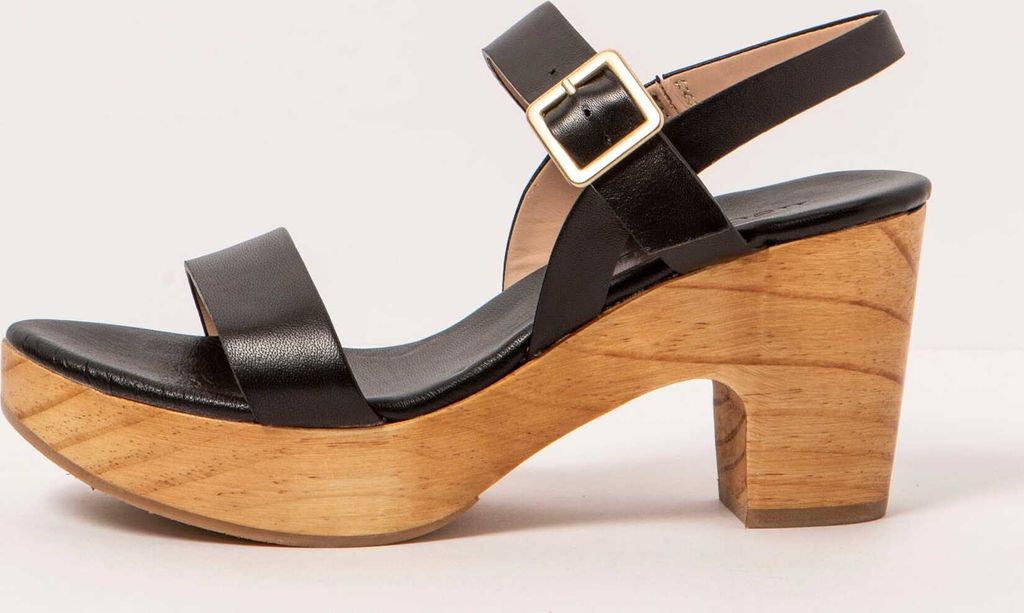 Neosens Sandalen mit hohem Absatz Damen S3272 NAPPA BLACK/ ST.LAURENT SANDAL Farbe Schwarz