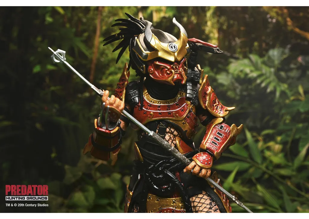 Figurine de collection Samouraï Predator Ultimate articulée de 17cm - 4