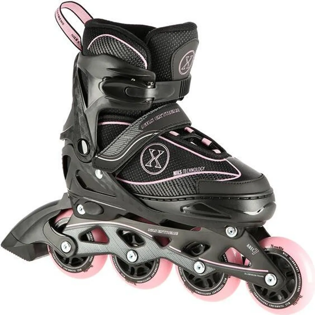 Rollers en ligne ajustables NILS Extreme NA11008 Violets Taille 35-38