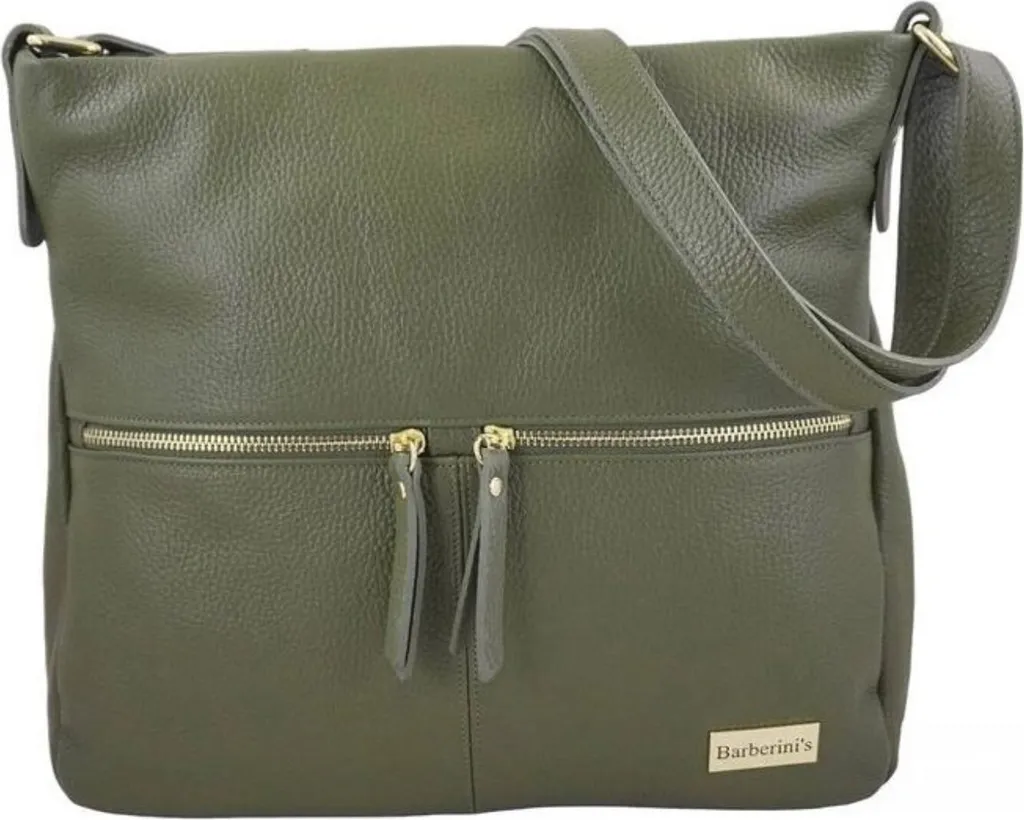 Dites adieu au manque de place avec ce sac cabas cuir vert zippé