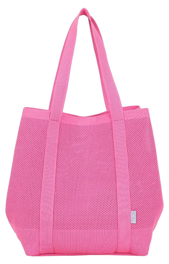 Sac à épaule rose idéal pour le quotidien - Meshy Shopper pratique