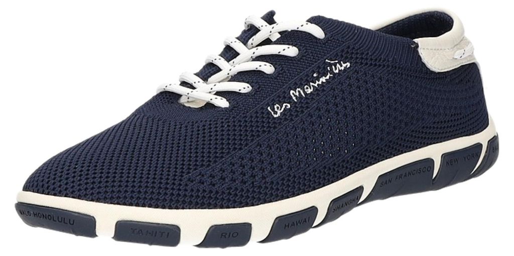 TBS Damen-Schnürhalbschuh Blau, Farbe:blau, EU Größe:38