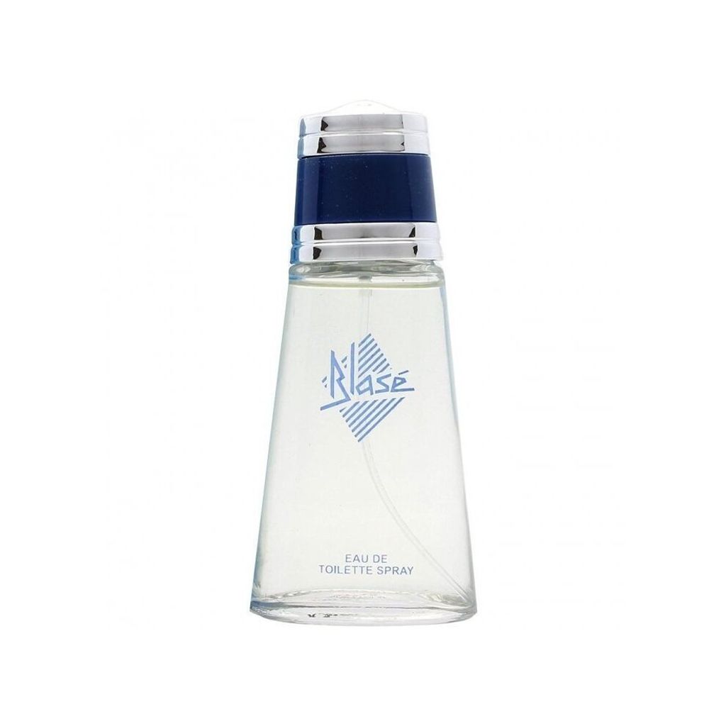 A clear, studio shot of a bottle of Eden Classics Blasé Eau de Toilette.
