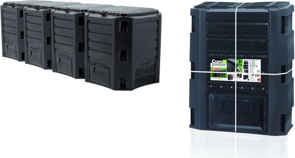 Kompostér MODULE COMPOGREEN 1600 l bez balení - barva: Image du produit 