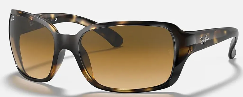 Ray-Ban RB4068 710/51 Taille 60 Lunettes de Soleil Écaille pour Femme