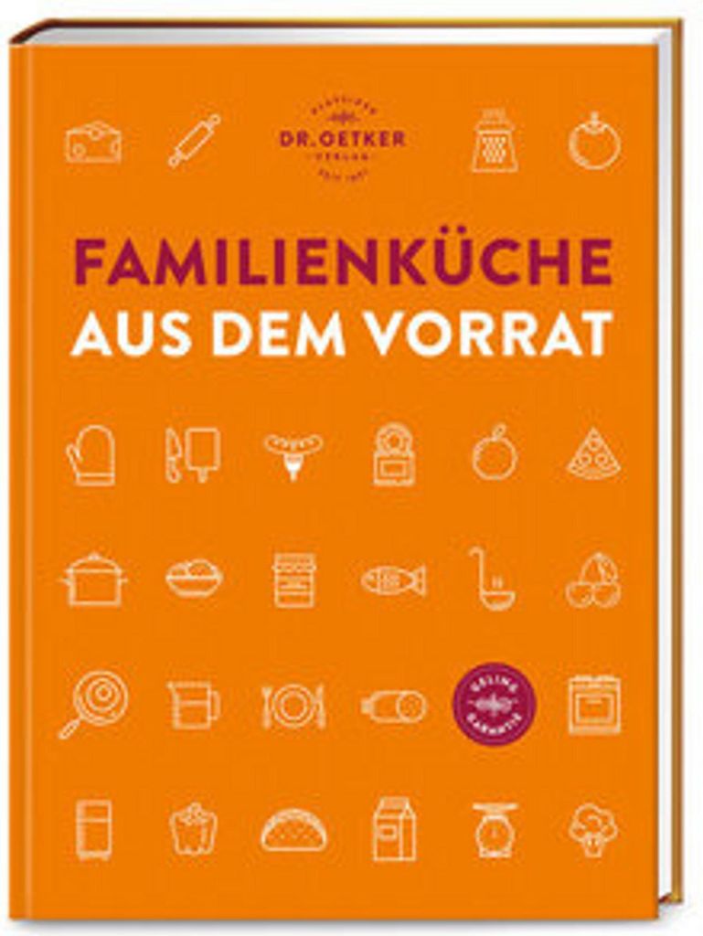 Familienküche aus dem Vorrat