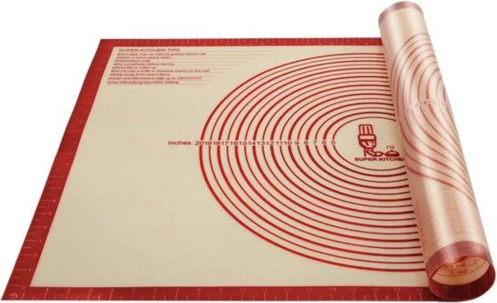 Tapis silicone antiadhésif 71x51 cm, résistant haute température et réutilisable
