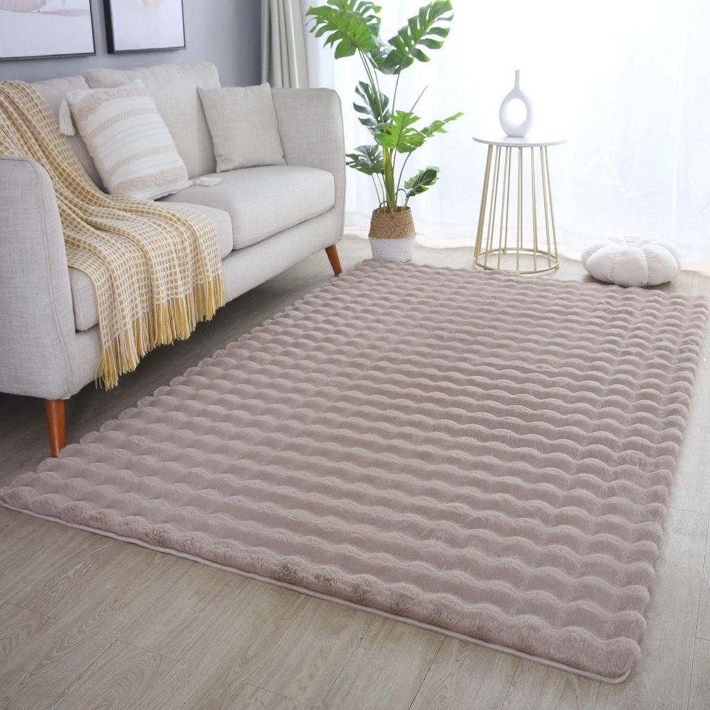 Carpetsale24 Tappeto a Pelo Alto Soffice per Soggiorno Immagine del prodotto 