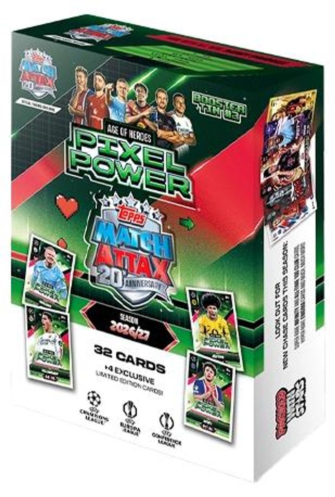 Topps Match Attax Champions League 2026/27 Booster Tin 3 – Produktbild 