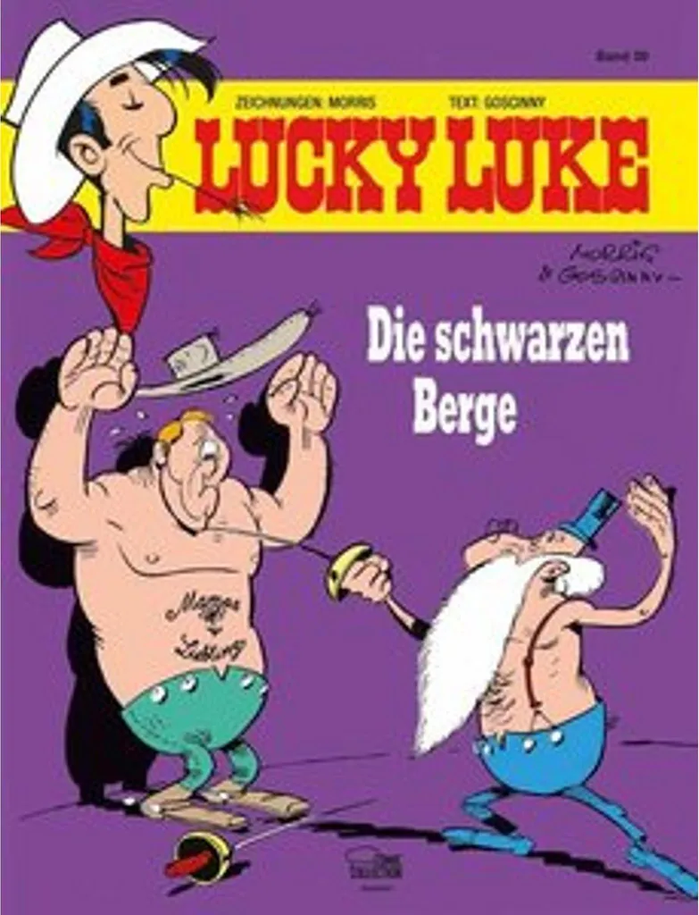 Lucky Luke 59 Die Schwarzen Berge Album BD pour Passionnés et Collectionneurs