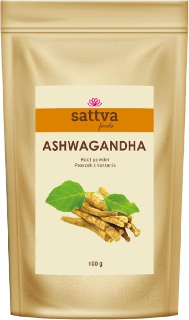 ASHWAGANDHA-PULVER 100 g – SATTVA (FOODS)