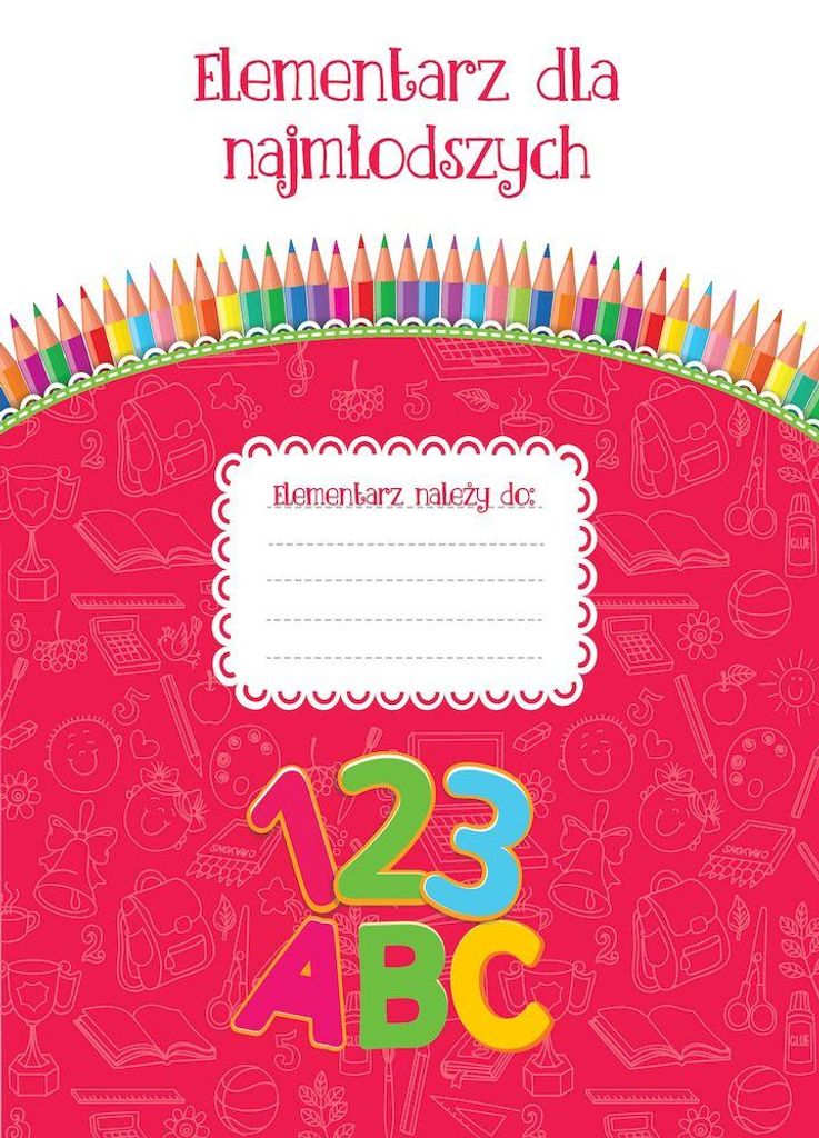Elementarz dla dzieci Edukacyjny 56 stron
