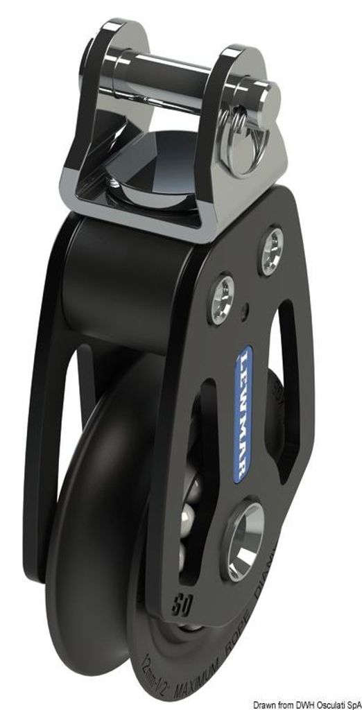 HTX 60 Einzelblock mit Toggle-Kopf - Osculati 68.621.60