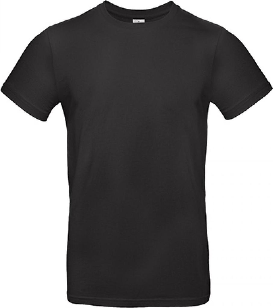 B&C TU03T | Herren T-Shirt E190/ -100 - Farbe: Black - Größe: 4XL