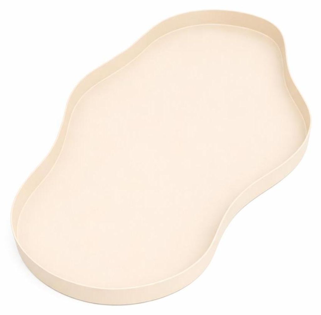 LOFT42 Serva Metalltablett – Beige – 65x37 Produktbild 