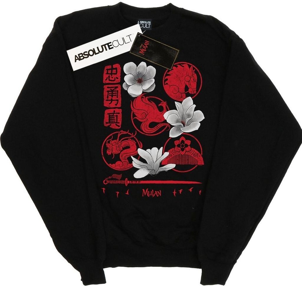 Disney - Sweatshirt für Damen BI26534 (S) (Schwarz)