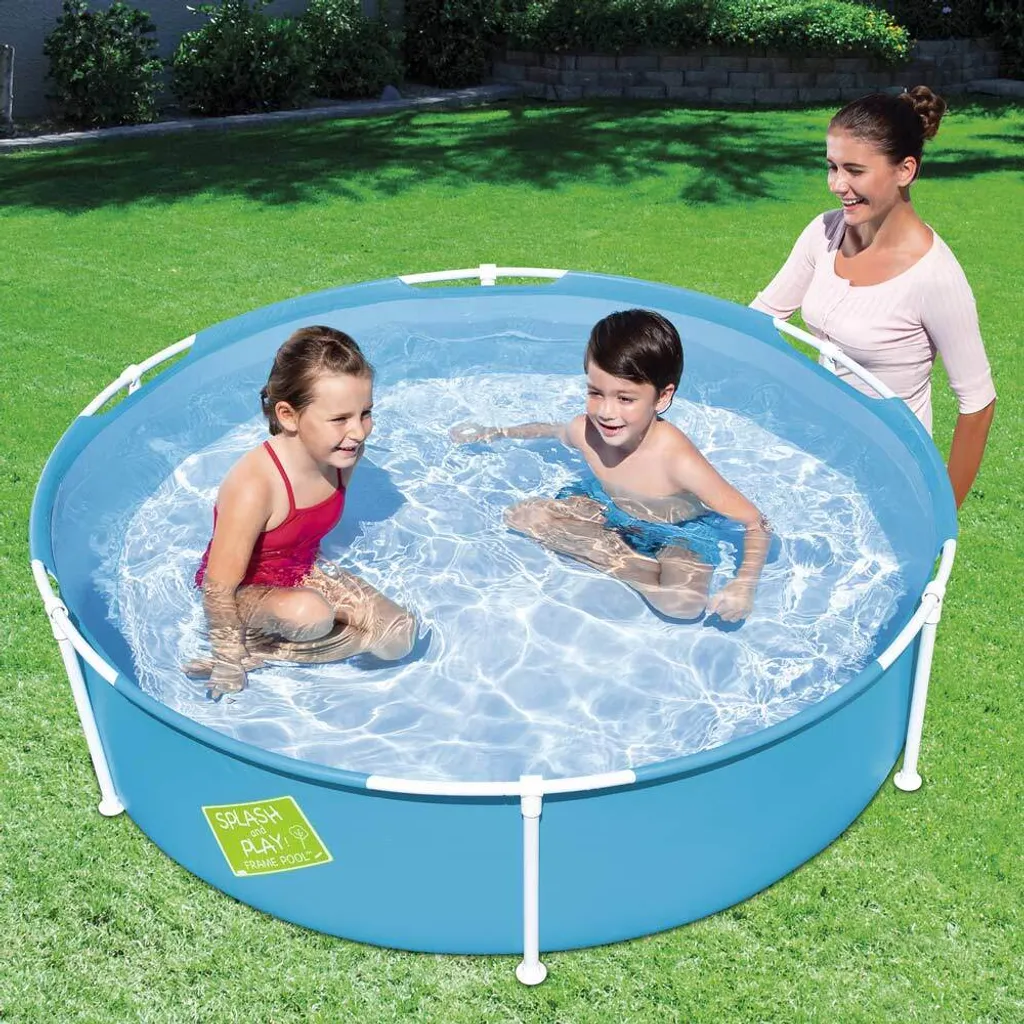 Piscine Enfant 152 cm Bestway My First Frame Pool à Structure Acier - 32