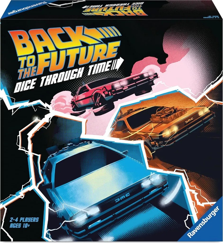 Dés à travers le temps Retour vers le futur : Jeu de dés et stratégie 88mph