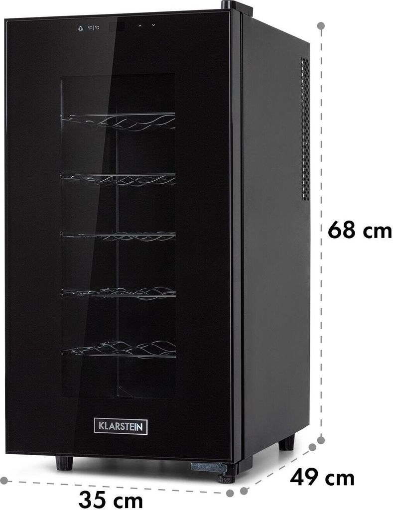 Klarstein Weinkühlschrank, Getränkekühlschrank Schmal, 1 Produktbild 8