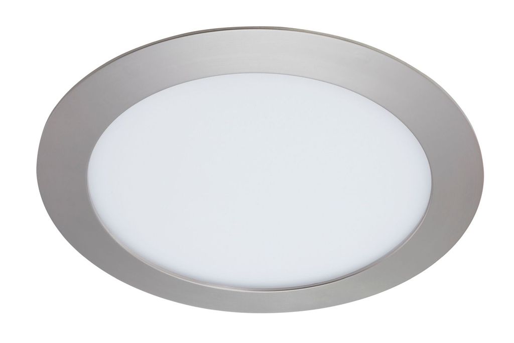 Briloner LED Einbauleuchte Panel Nickel matt rund Ø22,5cm Produktbild 