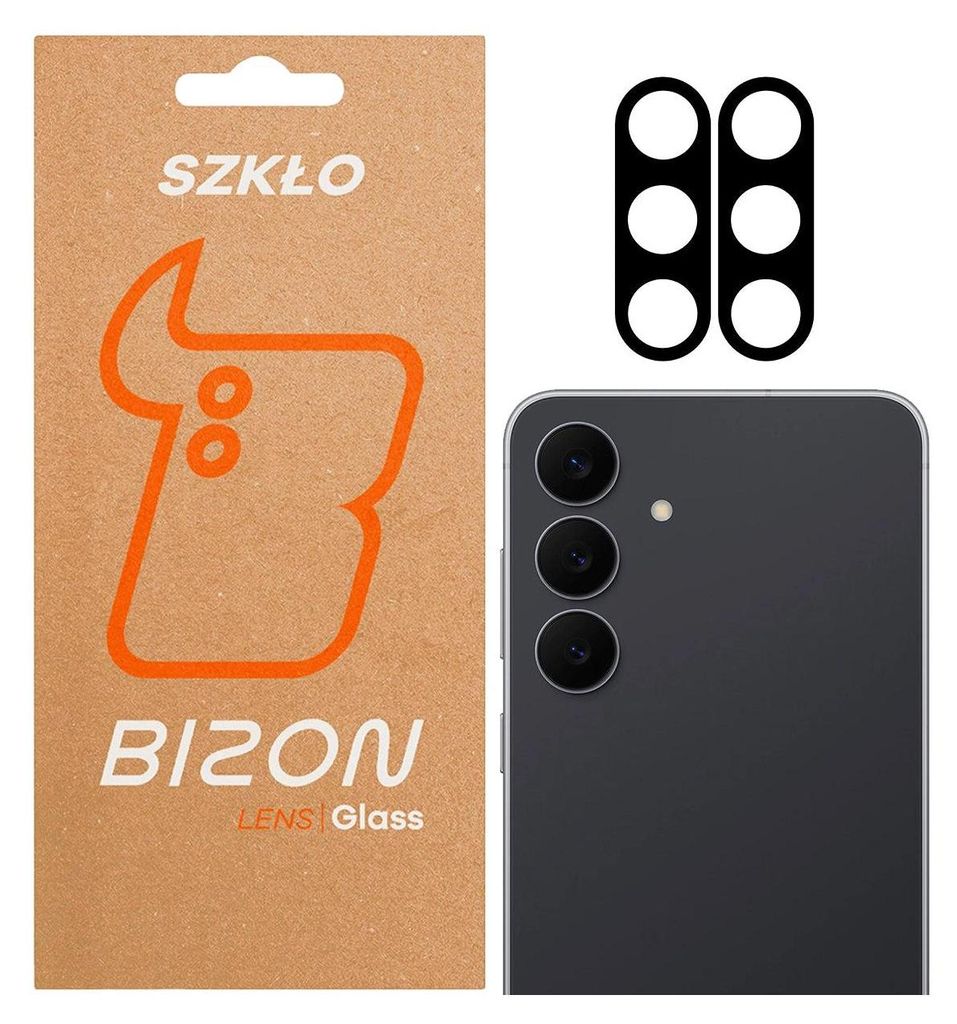 Gehärtetes Glas für die Kamera für Galaxy S25 FE, Bizon Produktbild 