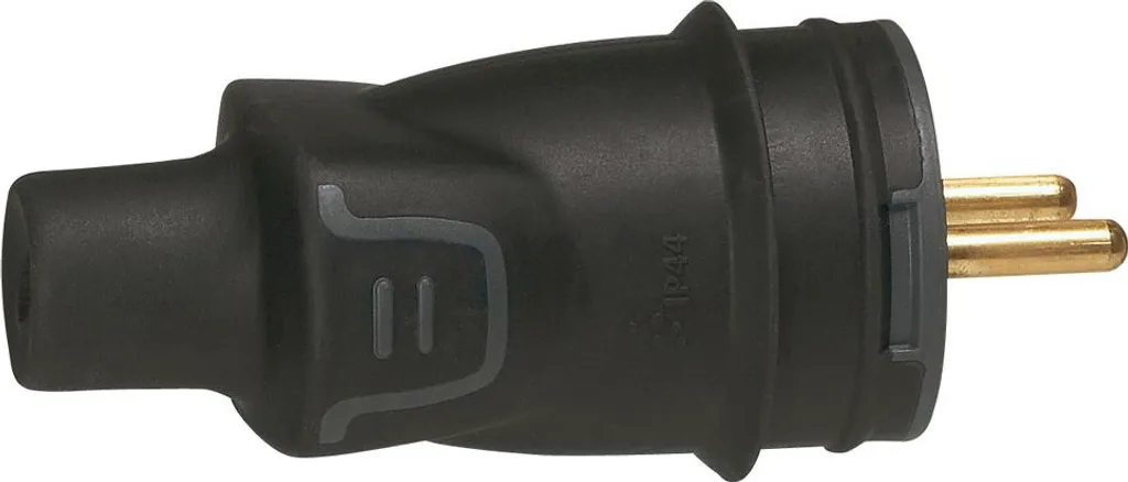 Forcella Lengrad IP44 Gomma Nera 16A | Qualità Industriale Certificata - 1