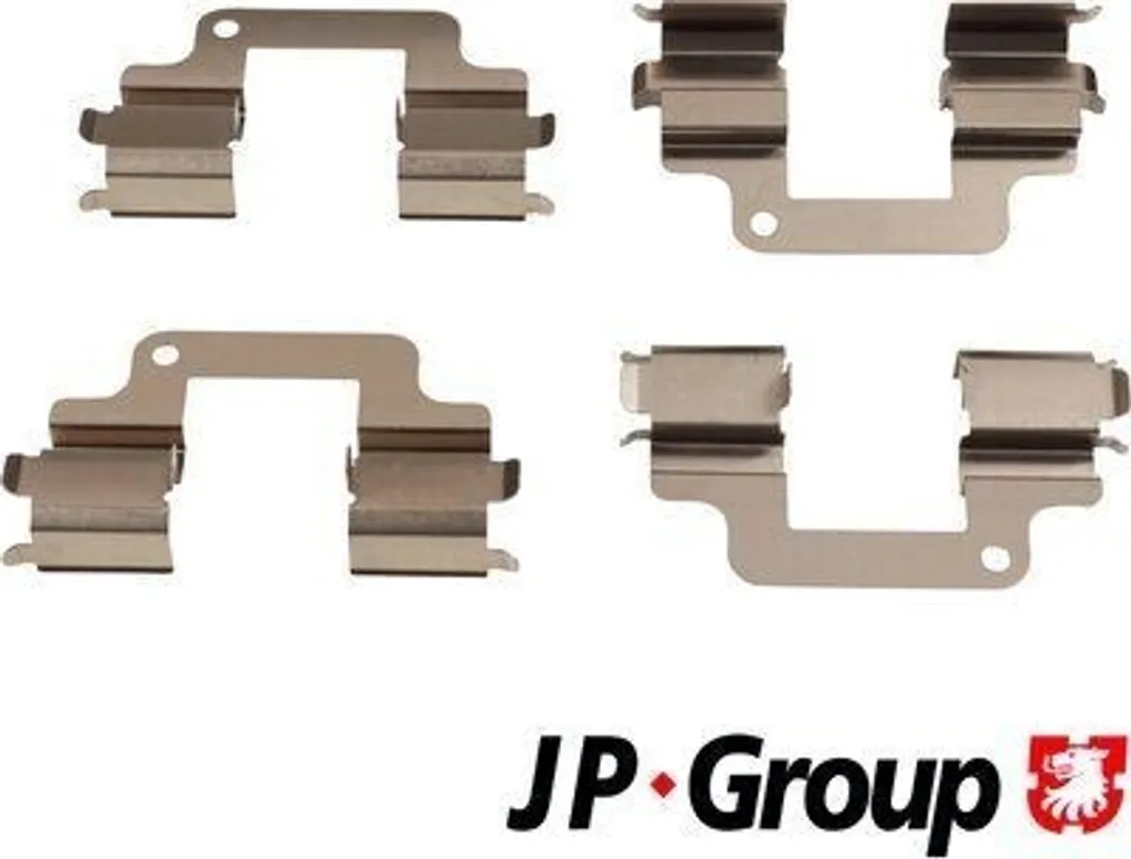 Accessoires de plaquettes de frein JP GROUP avec traitement anticorrosion