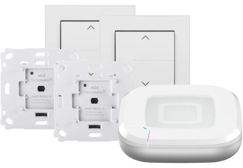 Kit volets roulants connectés Homematic IP pour confort et sécurité été