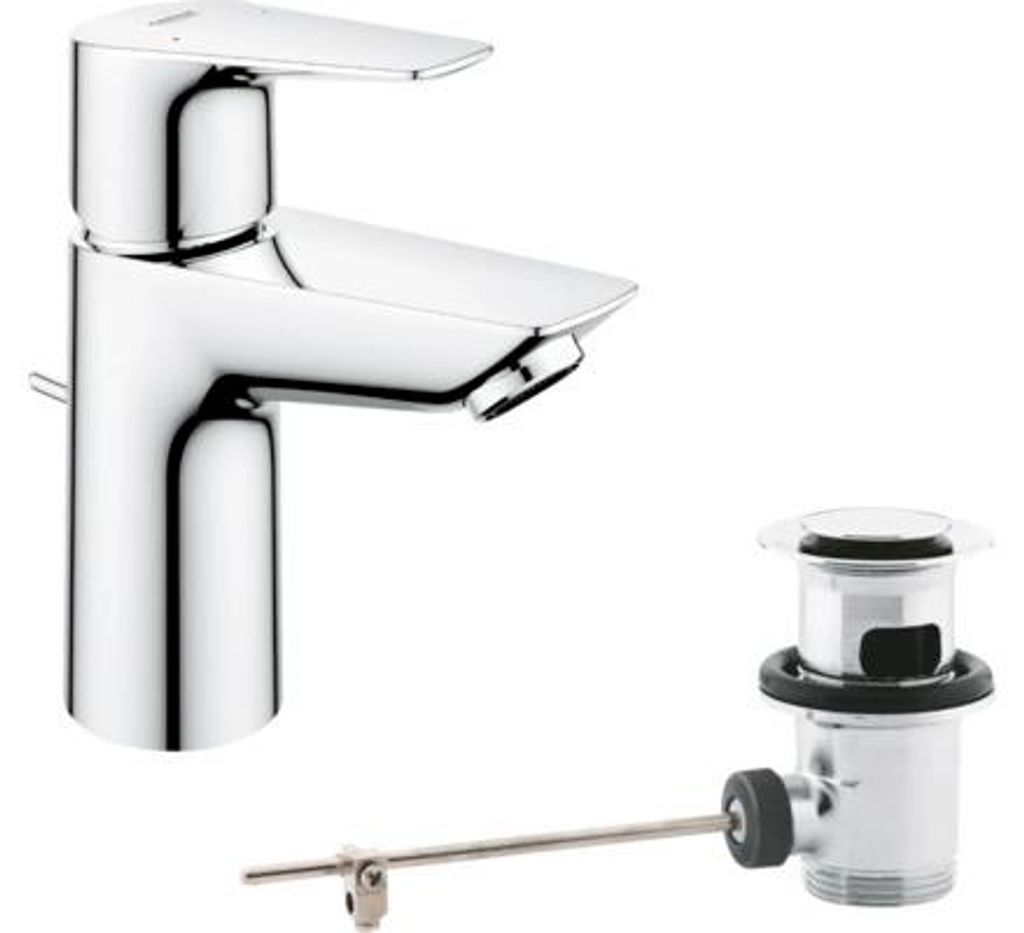 GROHE Start Edge, Chrom, Hebelgriffe, Einzelbild, Keramik, 2,8 cm