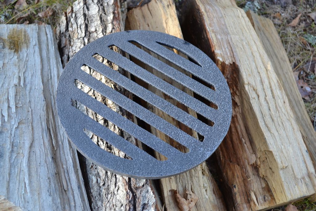 SEZAM - Grille de poêle ∅20 cm Fonte Grille de cheminée Image du produit 