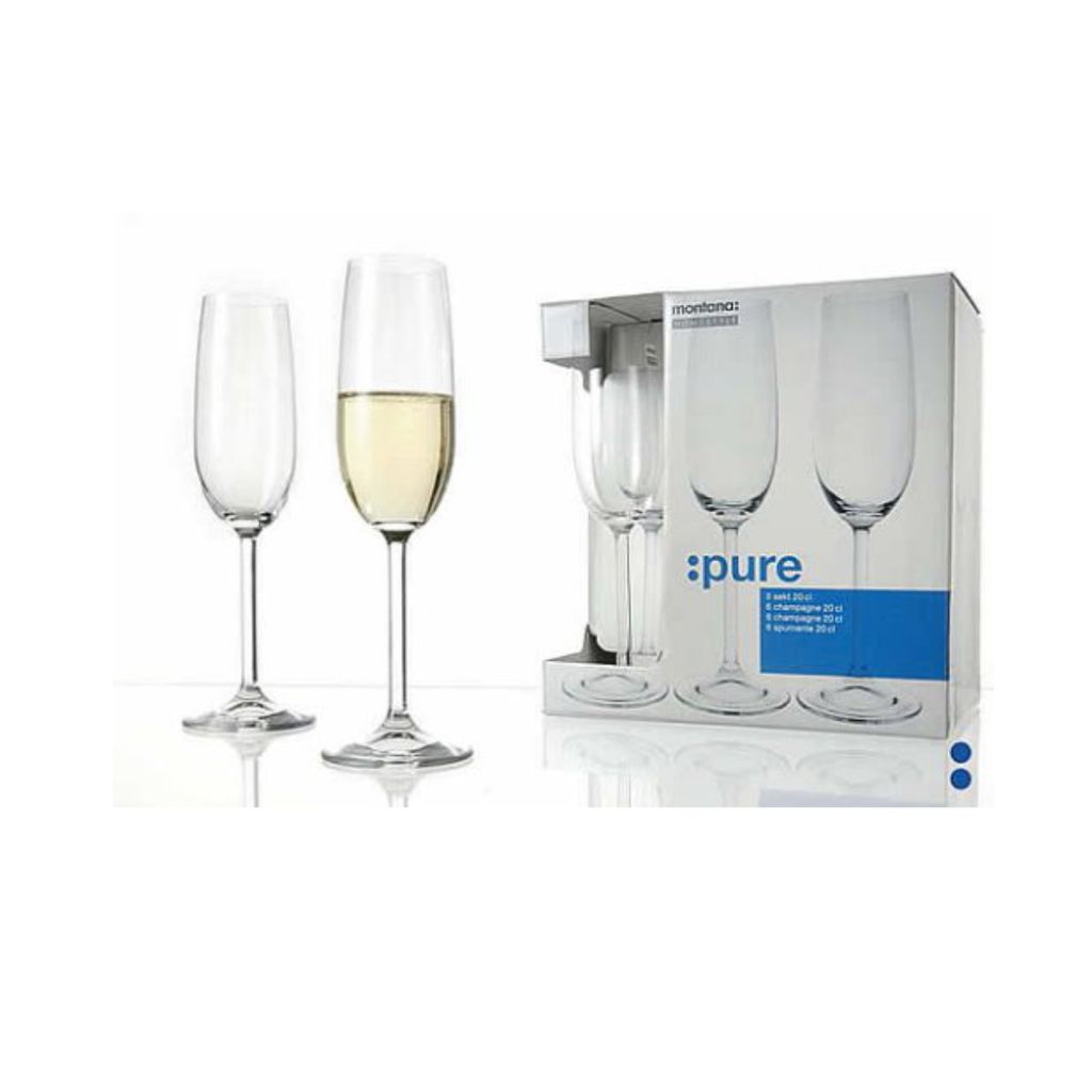 Sektglas Champagnerglas Gkbd Brands Serie PURE 200 ml 6er Produktbild 