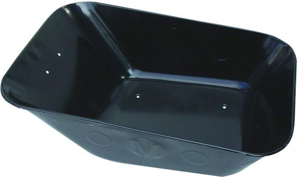 brouette coque noire 80l étirée moulée Image du produit 