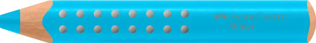 Faber-Castell Grippy 110647 Himmelblau | Set 3 Matite per Piccoli Artisti