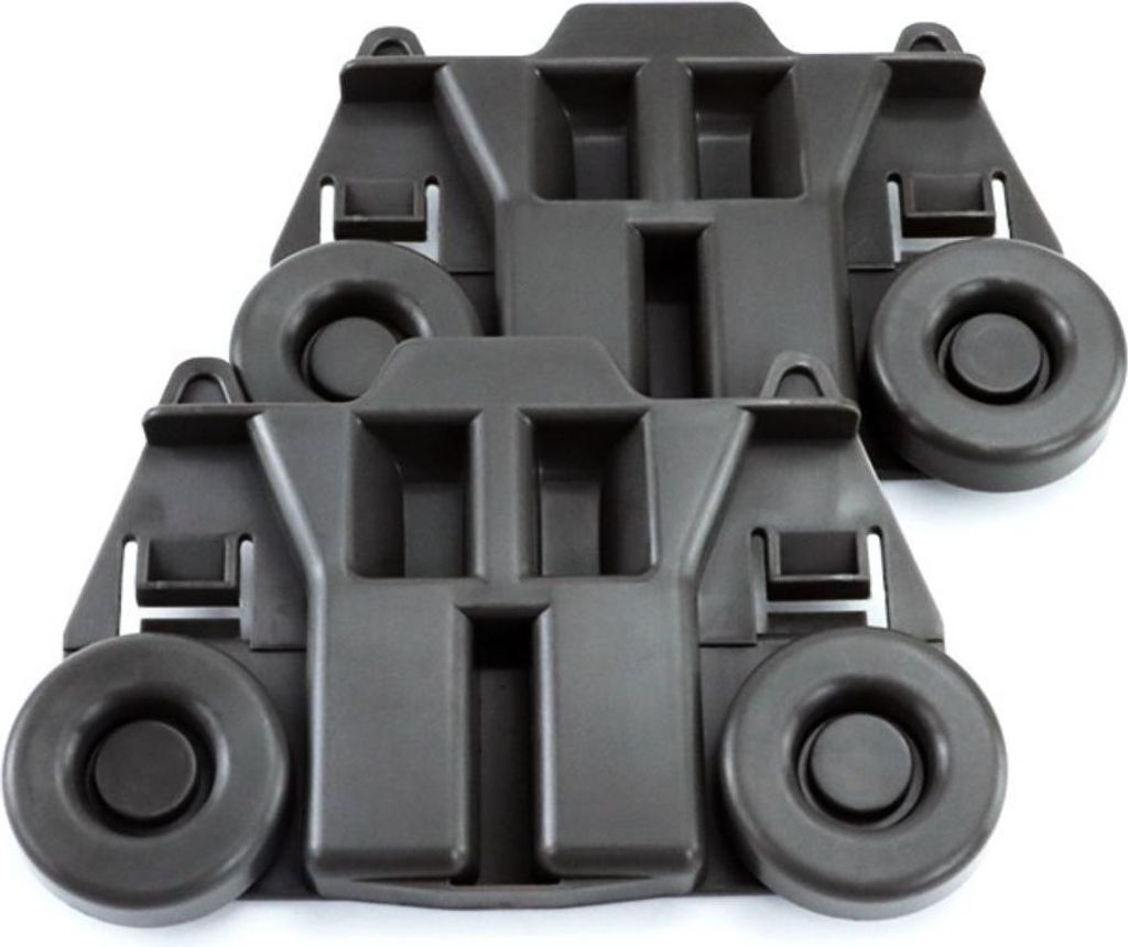 INF Geschirrspüler Unterkorb Rollen W10195417 Ersatz - 2er Pack, ABS-Kunststoff
