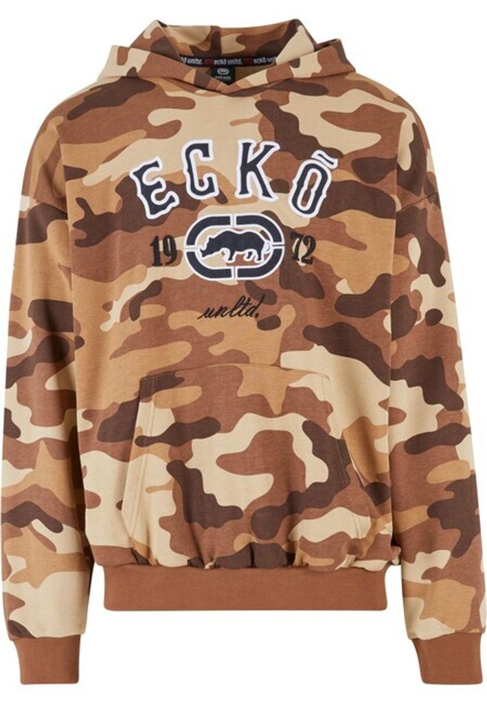 Ecko Unltd. - Herren Stitch Logo Hoodie - BROWN - L