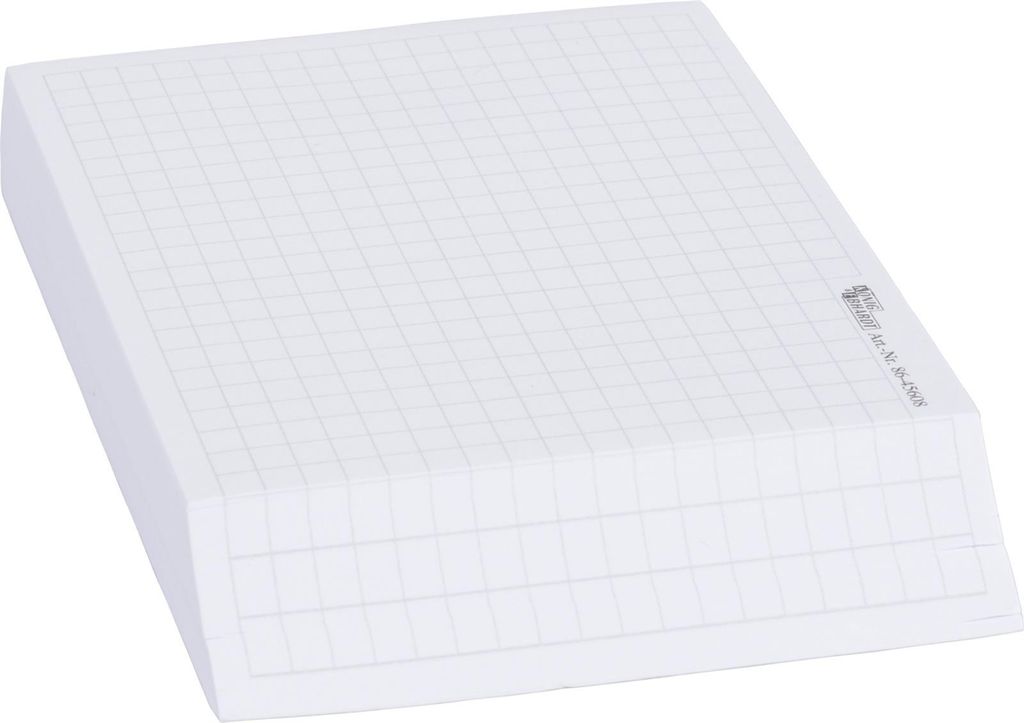 Effektblock 9,8 x 11,3 x 2cm kariert Packung mit 30 Stück