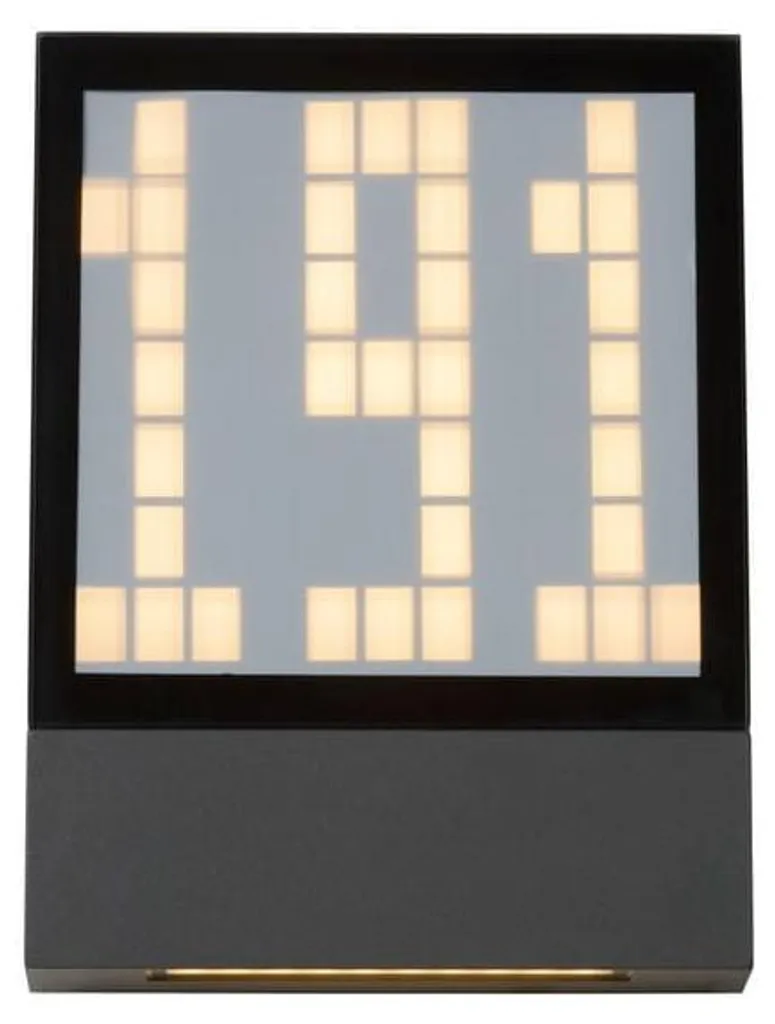 Lucide 27899/03/29 Applique Murale LED Extérieure Digit IP54 Anthracite