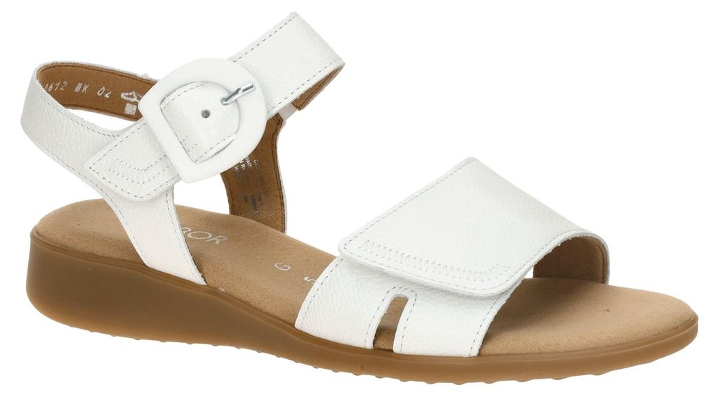 Gabor 82.802 Damen Sandalette - Riemchen Sandalen weiß NEU