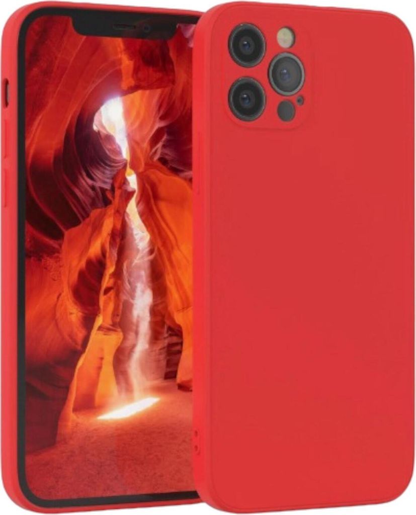 'Handyhülle' für Apple 'iPhone 12 Pro Max' Weißdorn Rot Produktbild 