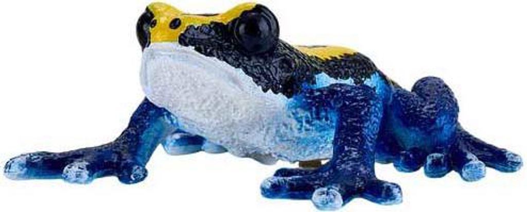Mojo Wildlife Spielfigur Pfeilgiftfrosch Blau - Lernspielzeug