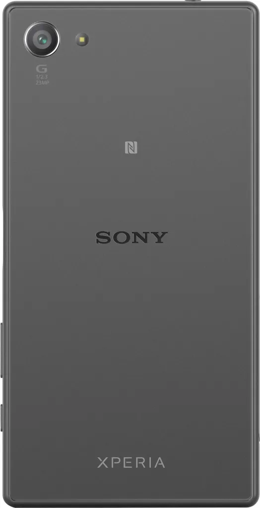 Smartphone Sony Xperia Z5 Compact noir idéal pour usage à une main