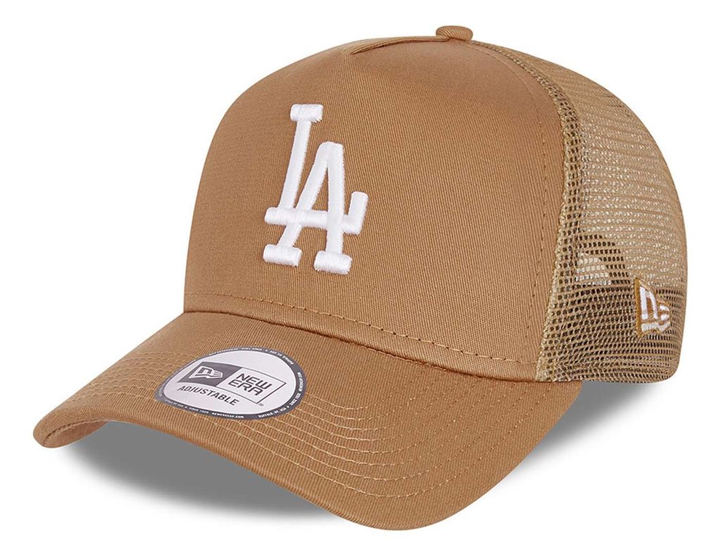 New Era A-Frame Trucker Cap - Los Angeles Dodgers wheat