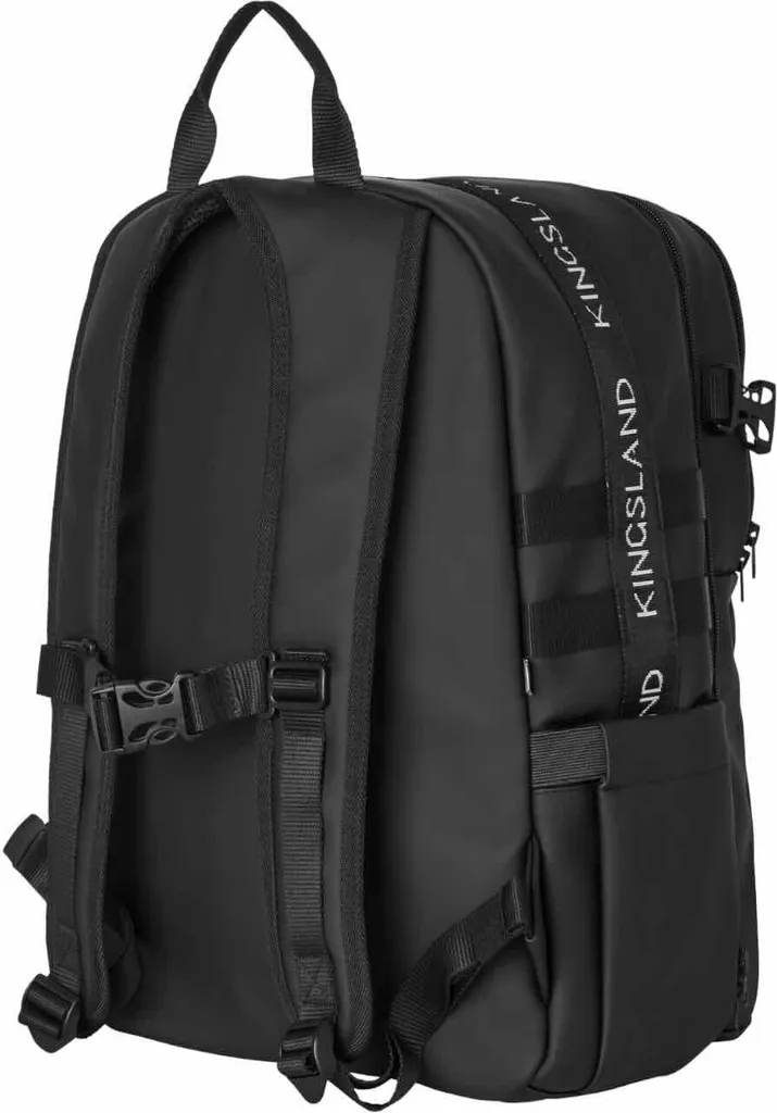 Kingsland Groom Backpack Black One Size - Sac à dos équitation robuste - 2