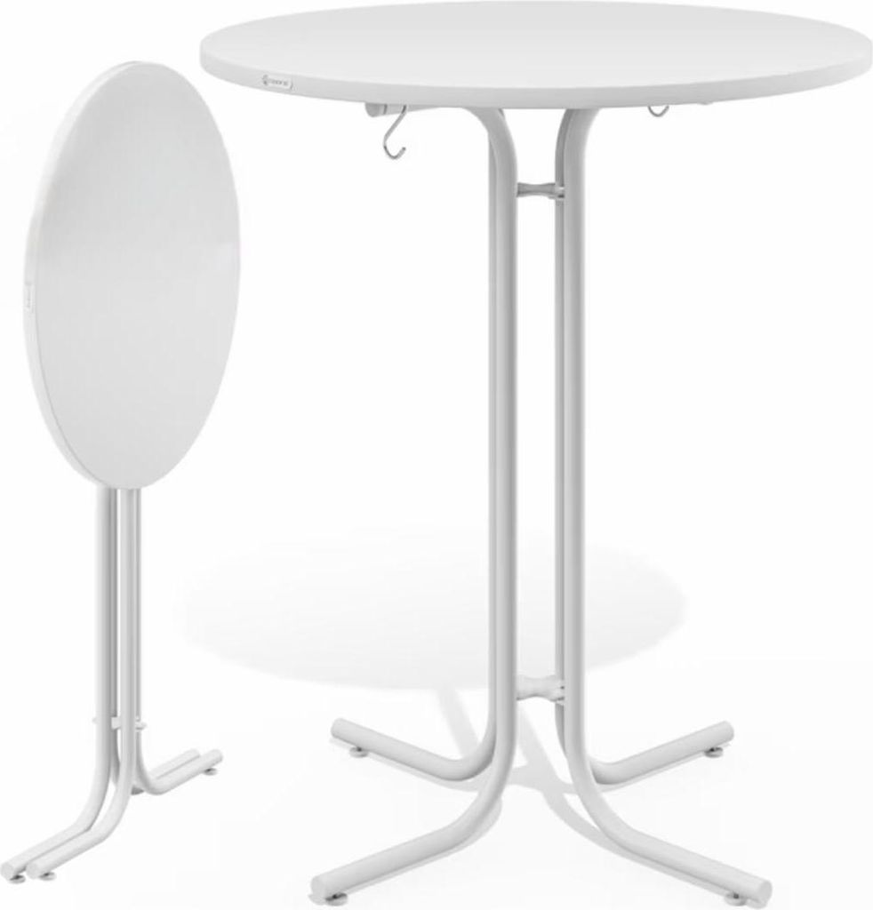 Casaria® Stehtisch Mit Husse 80 Cm Klappbar Grau R Produktbild-Vorschau 6