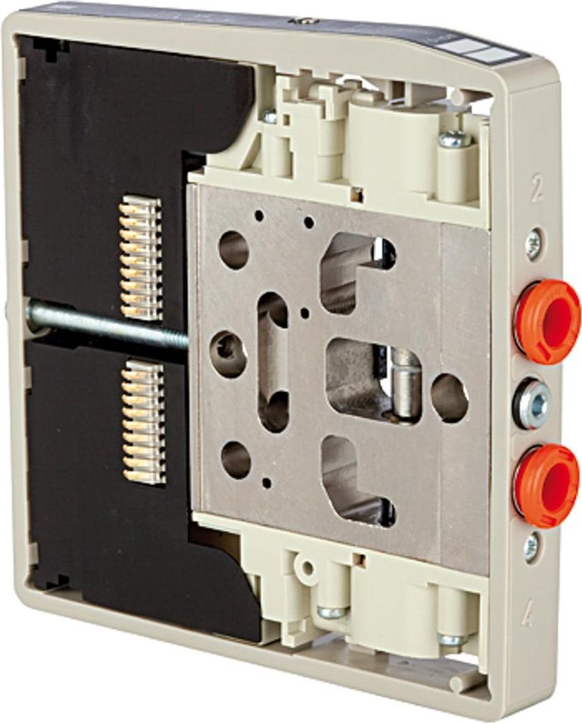 Riegler Ventilscheibe HDM, Anschl. 6 mm, 5/2-Wege bistabil (Impulsvent.)