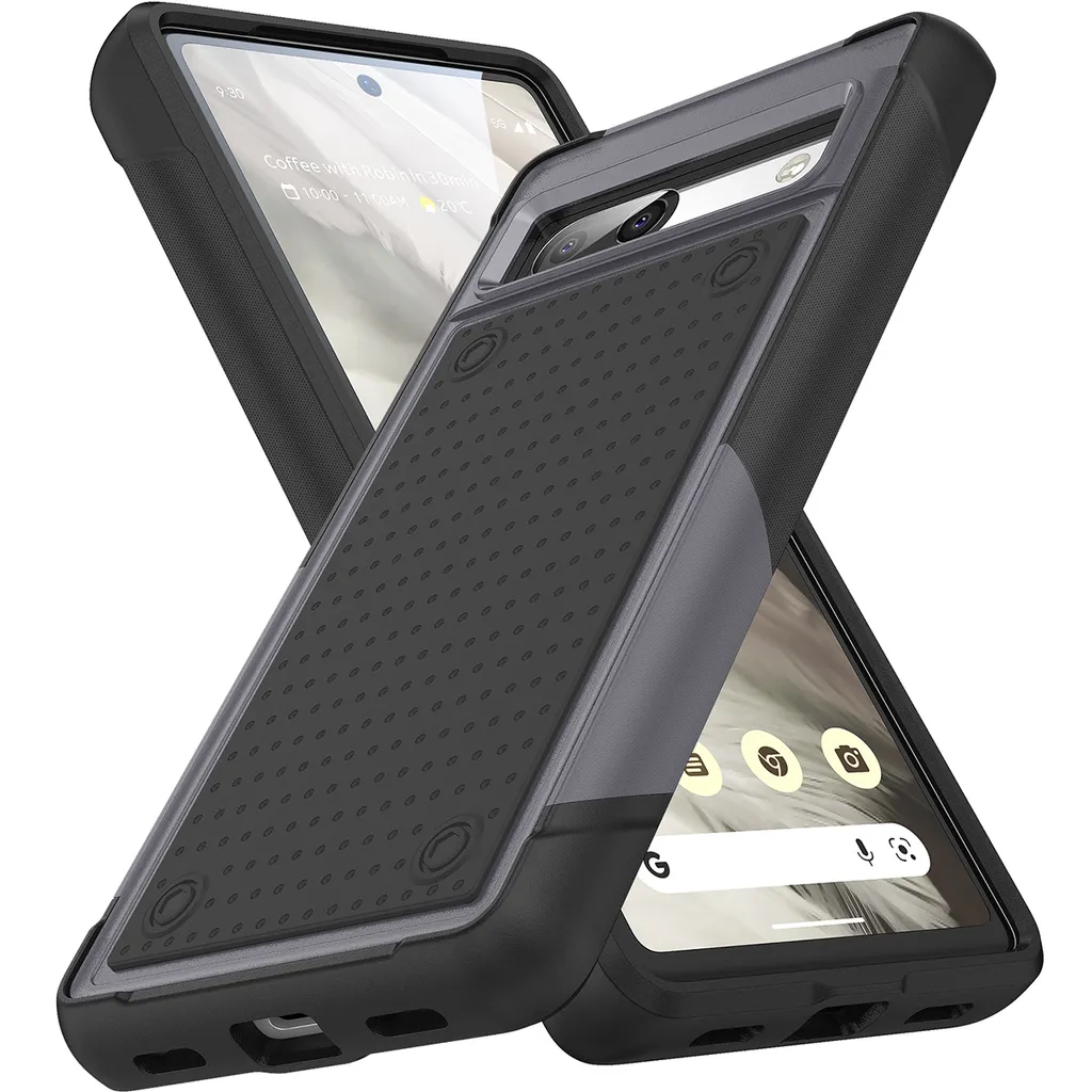 Custodia Google Pixel 7A Militare Antiurto - Ideale per Outdoor Grigio