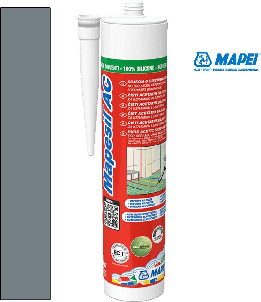 MAPEI® MAPESIL AC 1-Komponenten Fugen-Silikon 149 Produktbild 