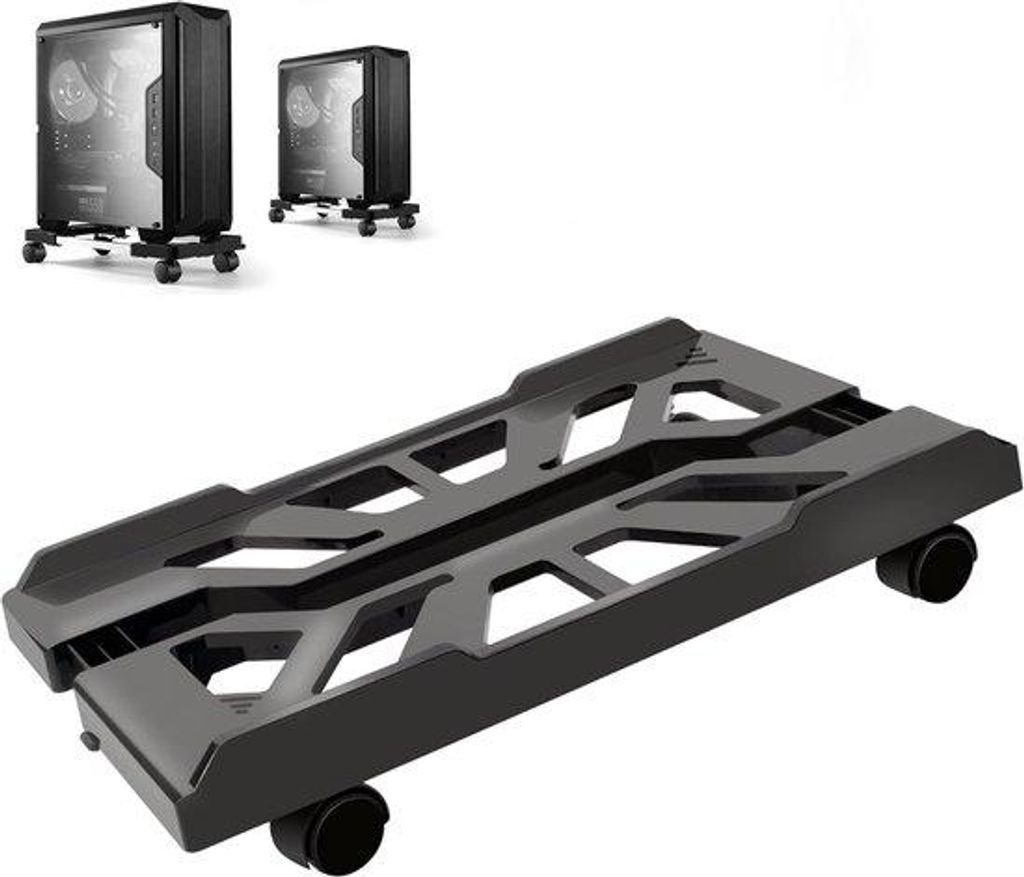 Einheits-PC-Halter mit Rollschienen für Arbeitsplatzcomputer und Rechner