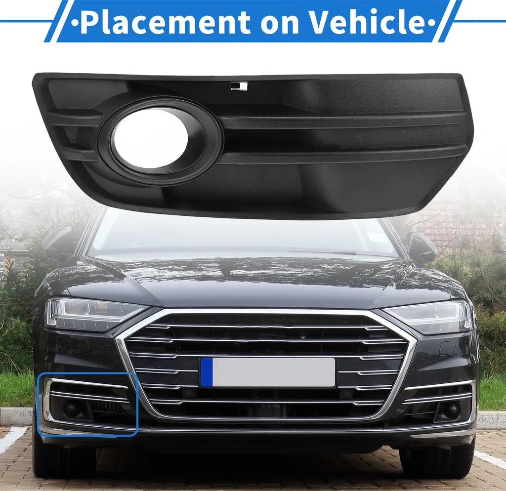 Grille de pare-chocs avant pour remplacer antibrouillard droit Audi Q5
